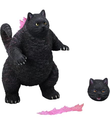 Amazon.com: JXK MMOS X Catzilla Statue for Home Decor Meowzilla
